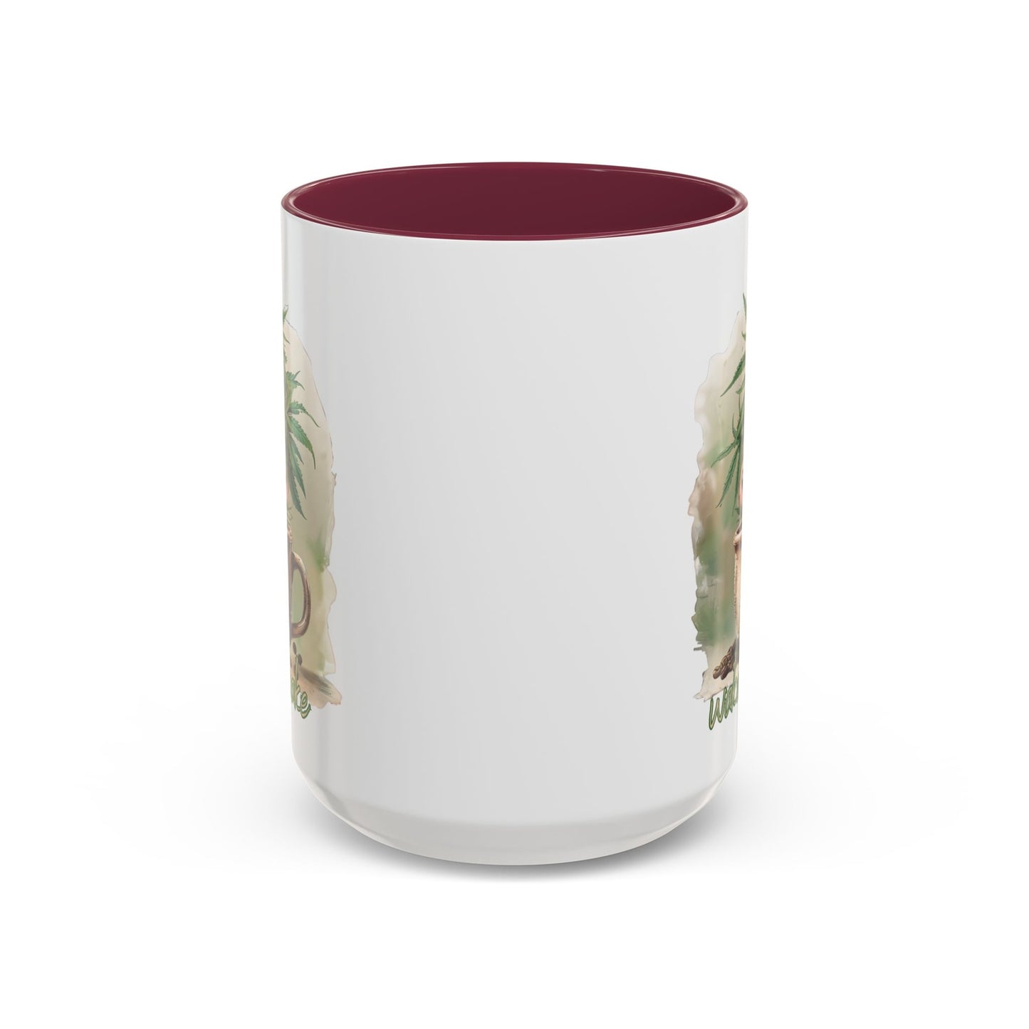 WAKE n BAKE Mug Cute Turnip Weed Cup 420 Coffee Lover Gift GenX Cannabis Stoner