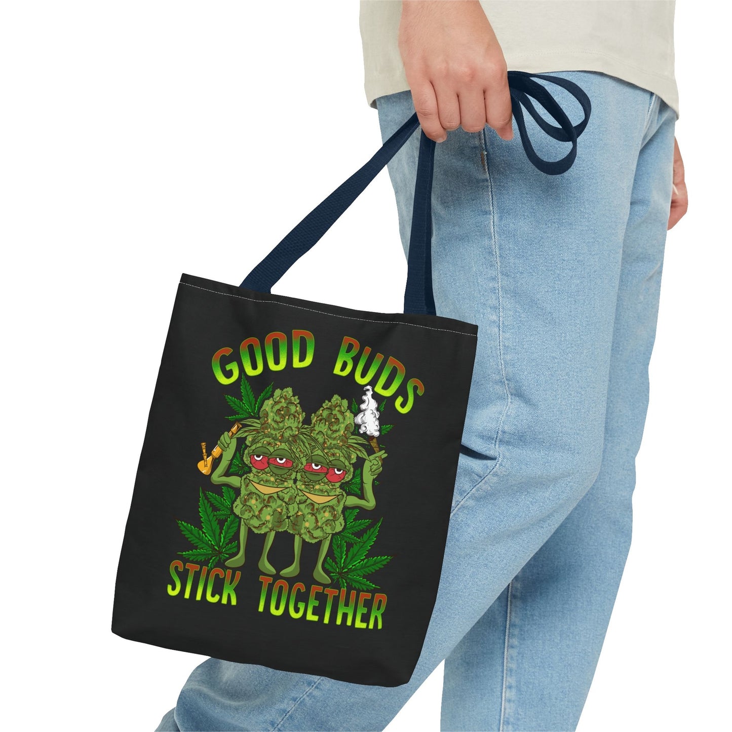 Good Buds Tote Bag, Funny Cannabis Bag, Gift for Friends, Weed Lovers,