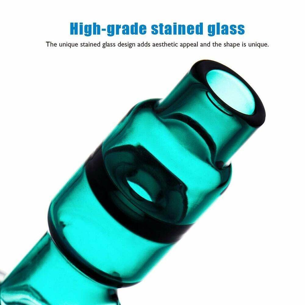 8inch Round Glass Bong 14.5mm Filter Small Glass Water Pipes Handmade Bongs - Maryjanes Bong Shop