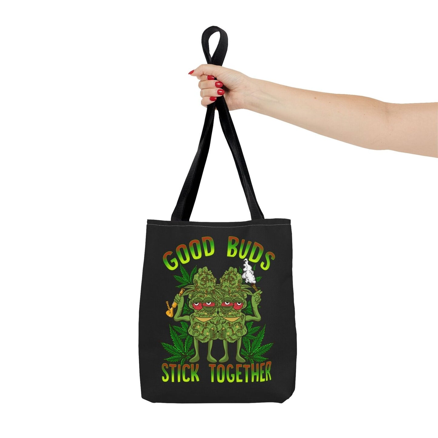 Good Buds Tote Bag, Funny Cannabis Bag, Gift for Friends, Weed Lovers,
