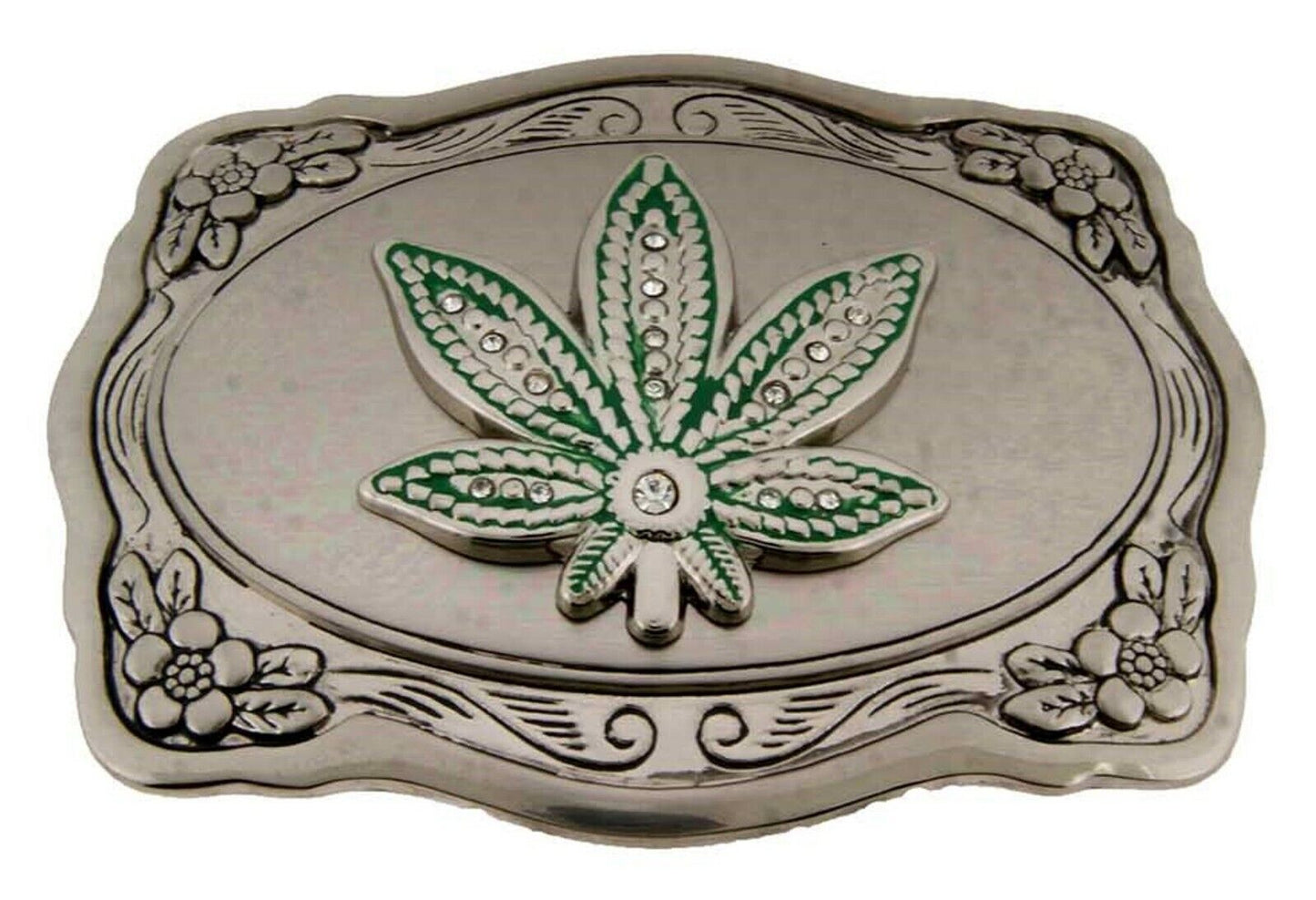 Marijuana Leaf Pot Hippie Stoner Weed Ganja Grass Herb Belt Buckle Goth 16 styles