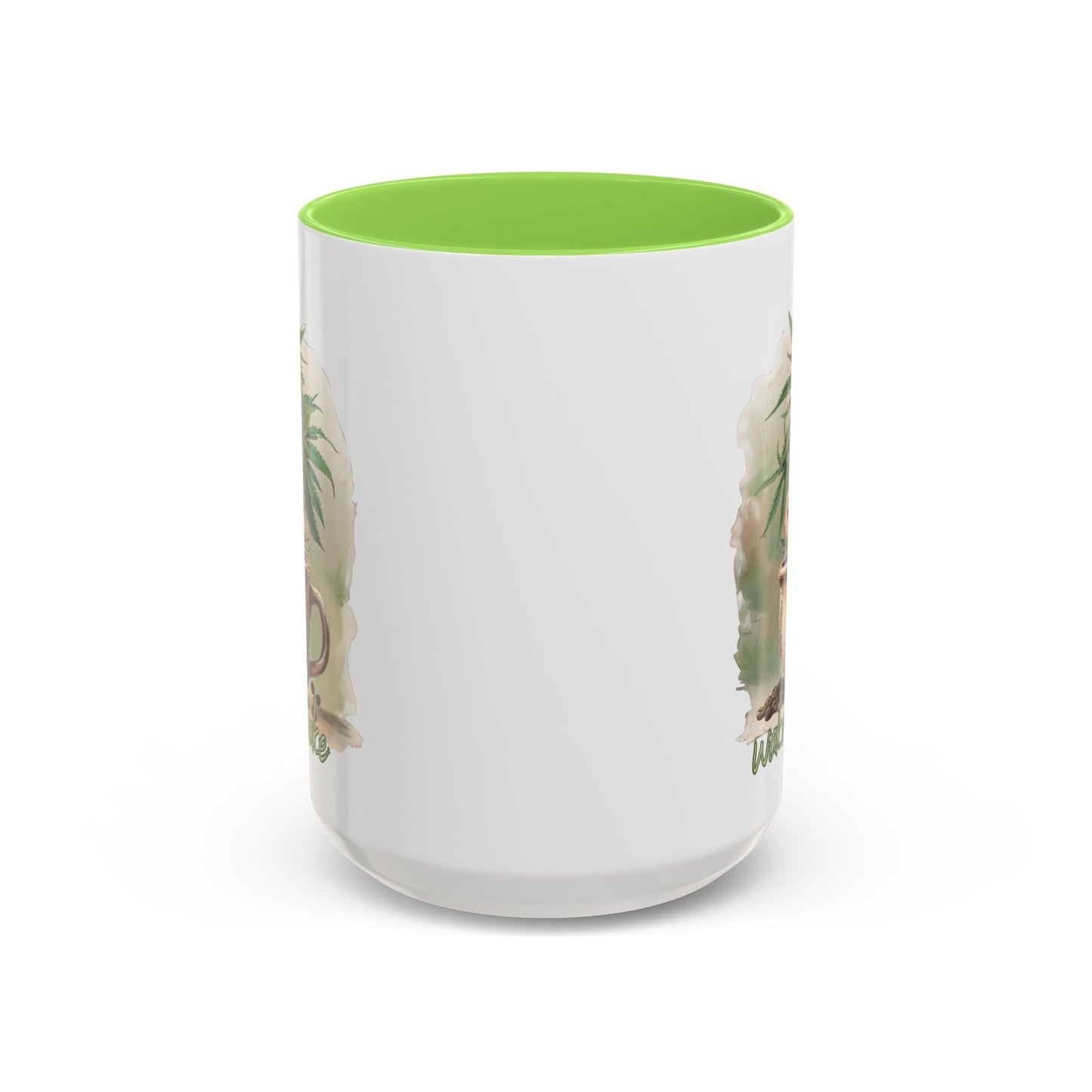 WAKE n BAKE Mug Cute Turnip Weed Cup 420 Coffee Lover Gift GenX Cannabis Stoner