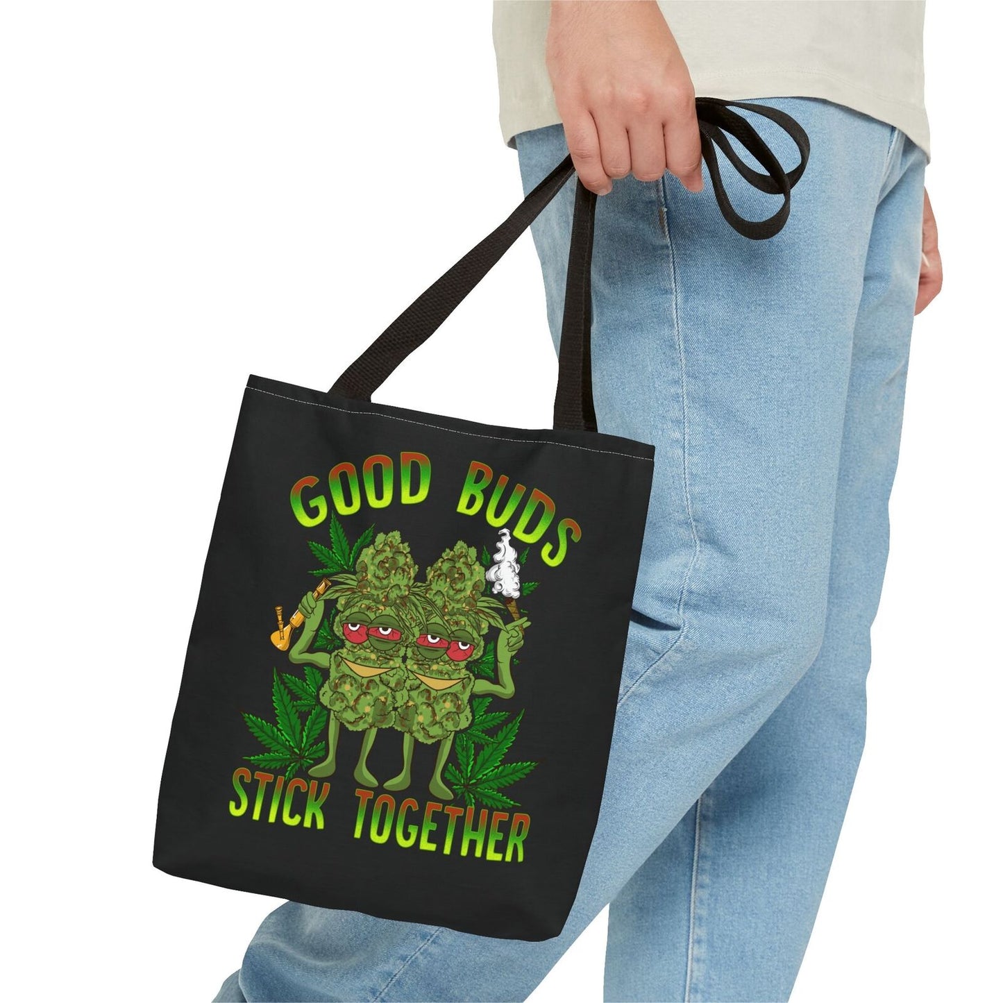 Good Buds Tote Bag, Funny Cannabis Bag, Gift for Friends, Weed Lovers,