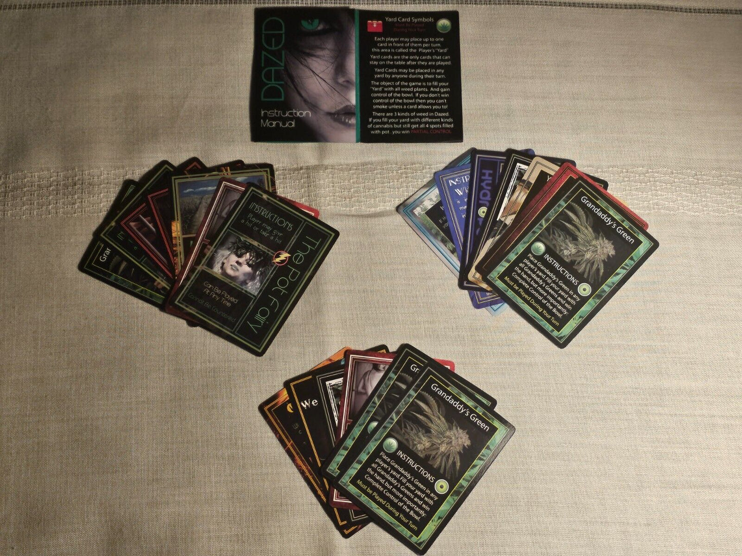 Adult Cannabis Card Game 420 Party Weed Smoking Card Game Control of the Bowl