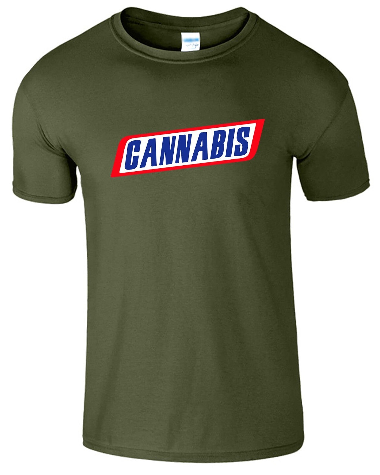 Cannabis Don't Care Funny Men Short Sleeve T Shirt Sarcastic USA 10 Colors size S to 3XL