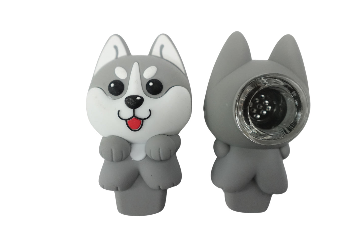 3'' Silicone Husky Small Hand Pipe Perfect Gifts for Smoker Friends