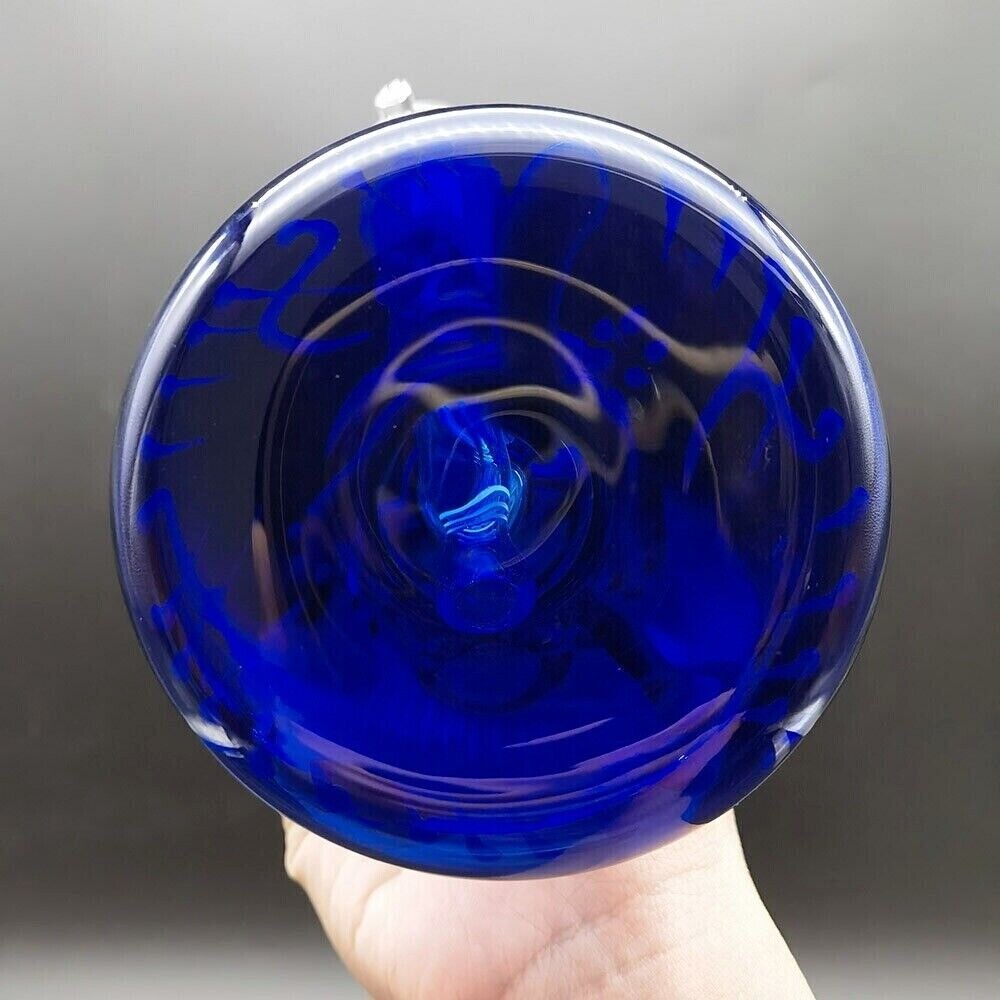 10" Glow in the Dark Bong Water Pipe Smoking Pipes Hookah Glass Percolator Bongs
