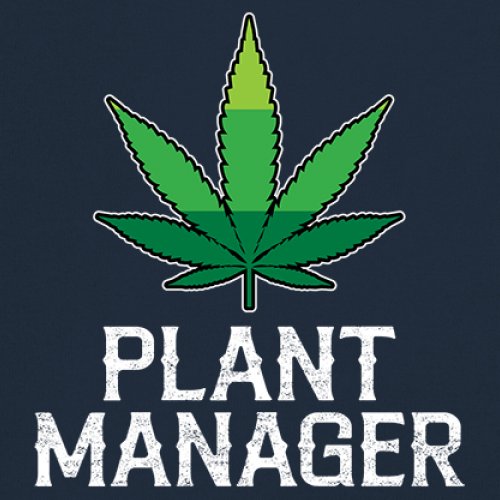 Plant Manager Women's Tank Top Funny Pot Leaf 4 colors size S to 2XL