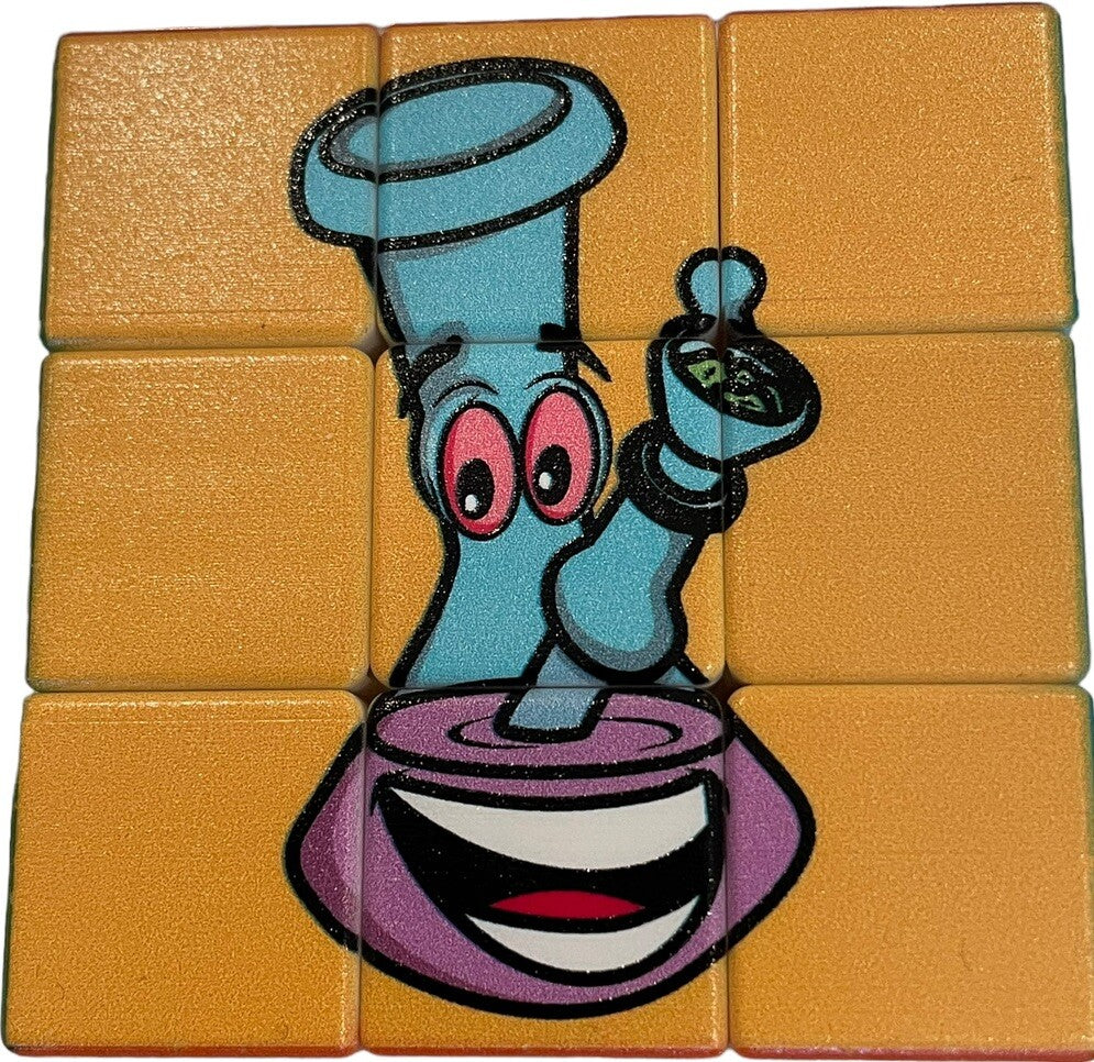Marijuana Stoner Buddies Rubix Cube Deluxe - Works - 420 Game Cannabis Fun!!