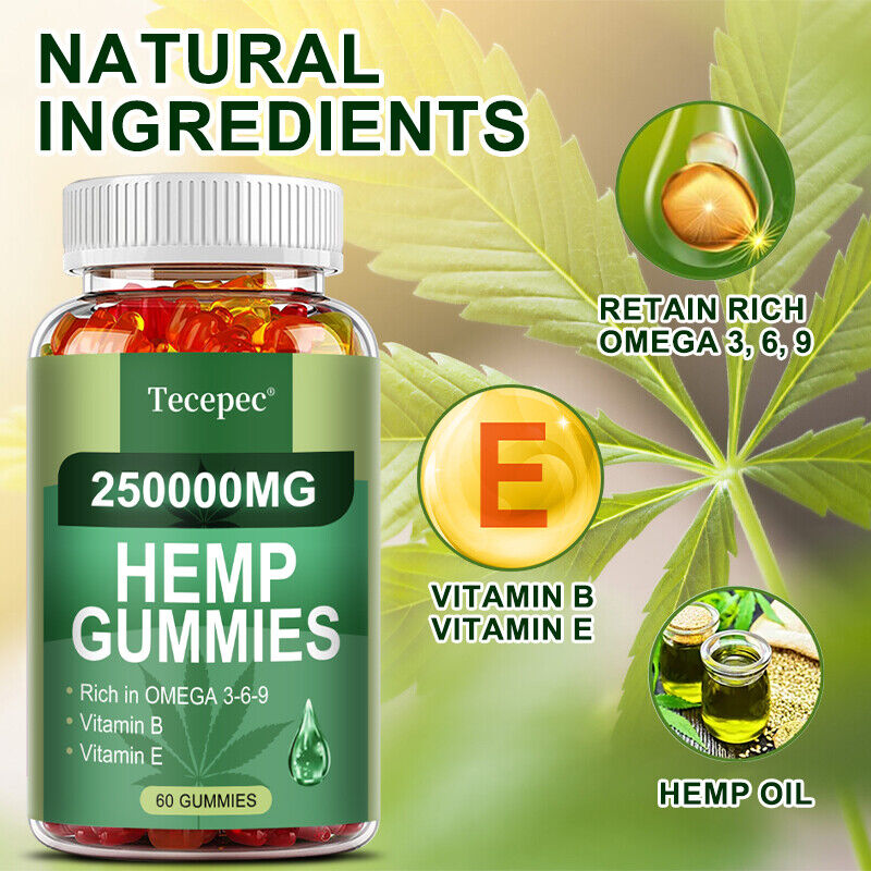 Vegan Gummies For Supports Sleep Health, Promotes Relaxation And Calm Mind