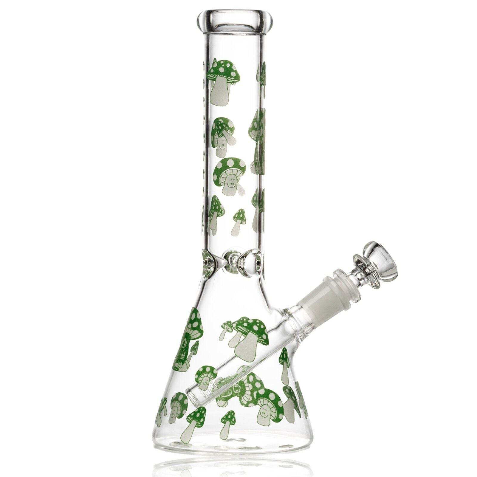 10inch Beaker Glass Bongs Thick Luminous Bongs Smoking Water Pipes with 14mm - Maryjanes Bong Shop