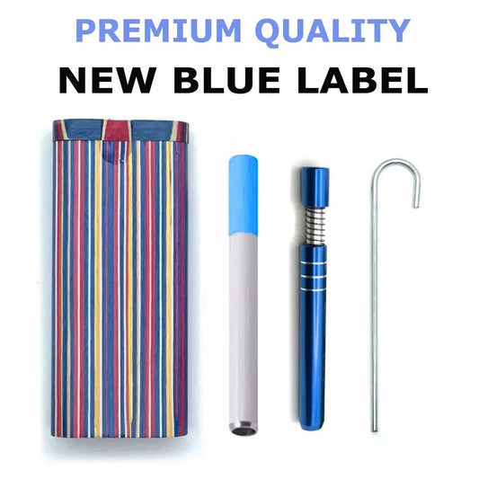 Premium quality wooden dugout with self-cleaning metal bat, poker, and one hitter kit in a modern design.