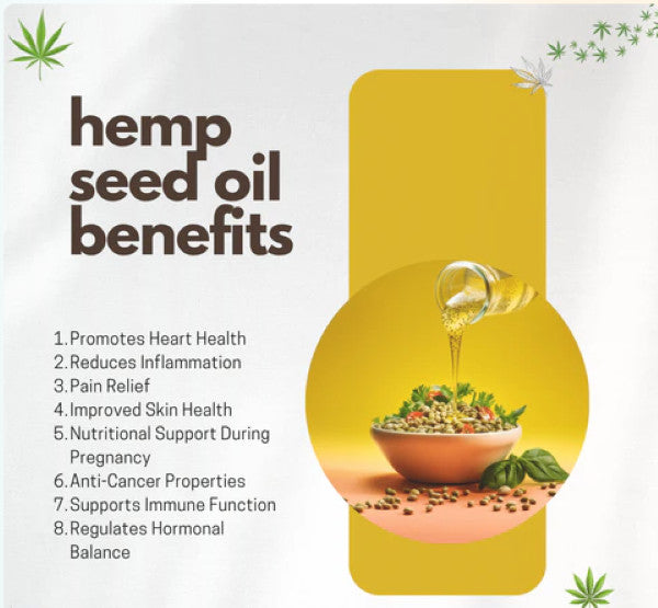 Organic Hemp Oil (5-Pack) Cold-Pressed, Stress Pain Sleep, Unrefined, Made USA