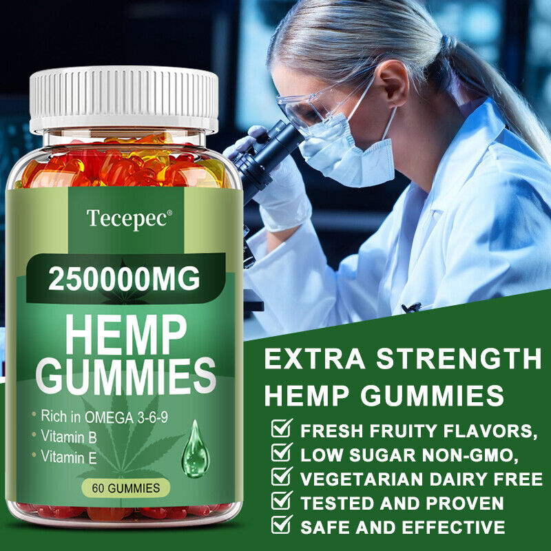Vegan Gummies For Supports Sleep Health, Promotes Relaxation And Calm Mind