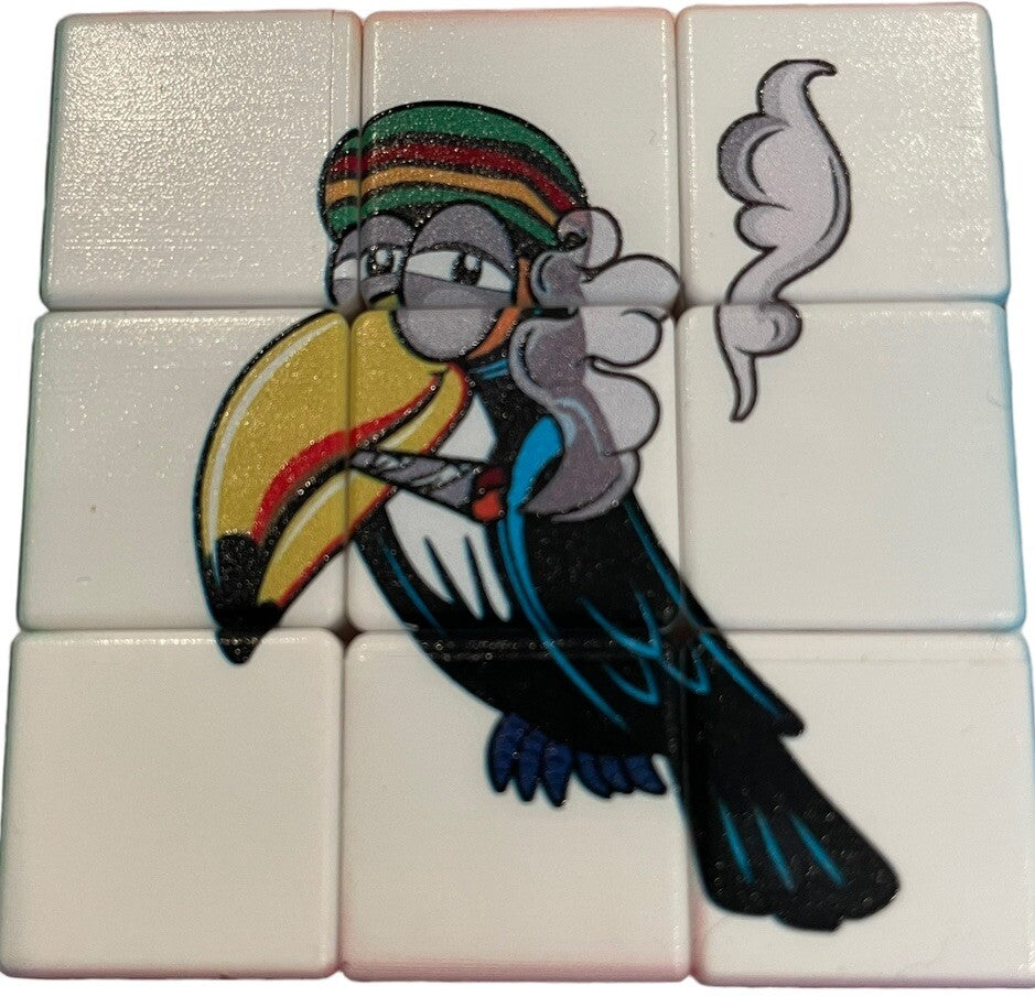 Marijuana Stoner Buddies Rubix Cube Deluxe - Works - 420 Game Cannabis Fun!!