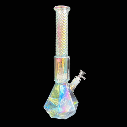 15 inch Heavy Glass Bong Beaker Smoking Water Pipe Thick Hookah W/14mm Bowl - Maryjanes Bong Shop
