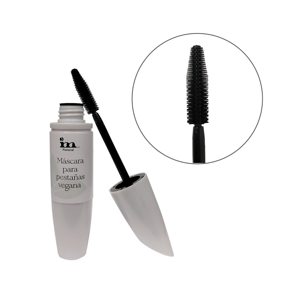 Mascara Vegan with Hemp & Grapeseed Oils Black Made México