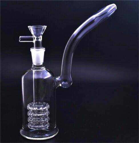 RORA Glass Bongs Smoking Hookahs Water Pipe Recycler Filter Portable Pipe Bowl - Maryjanes Bong Shop