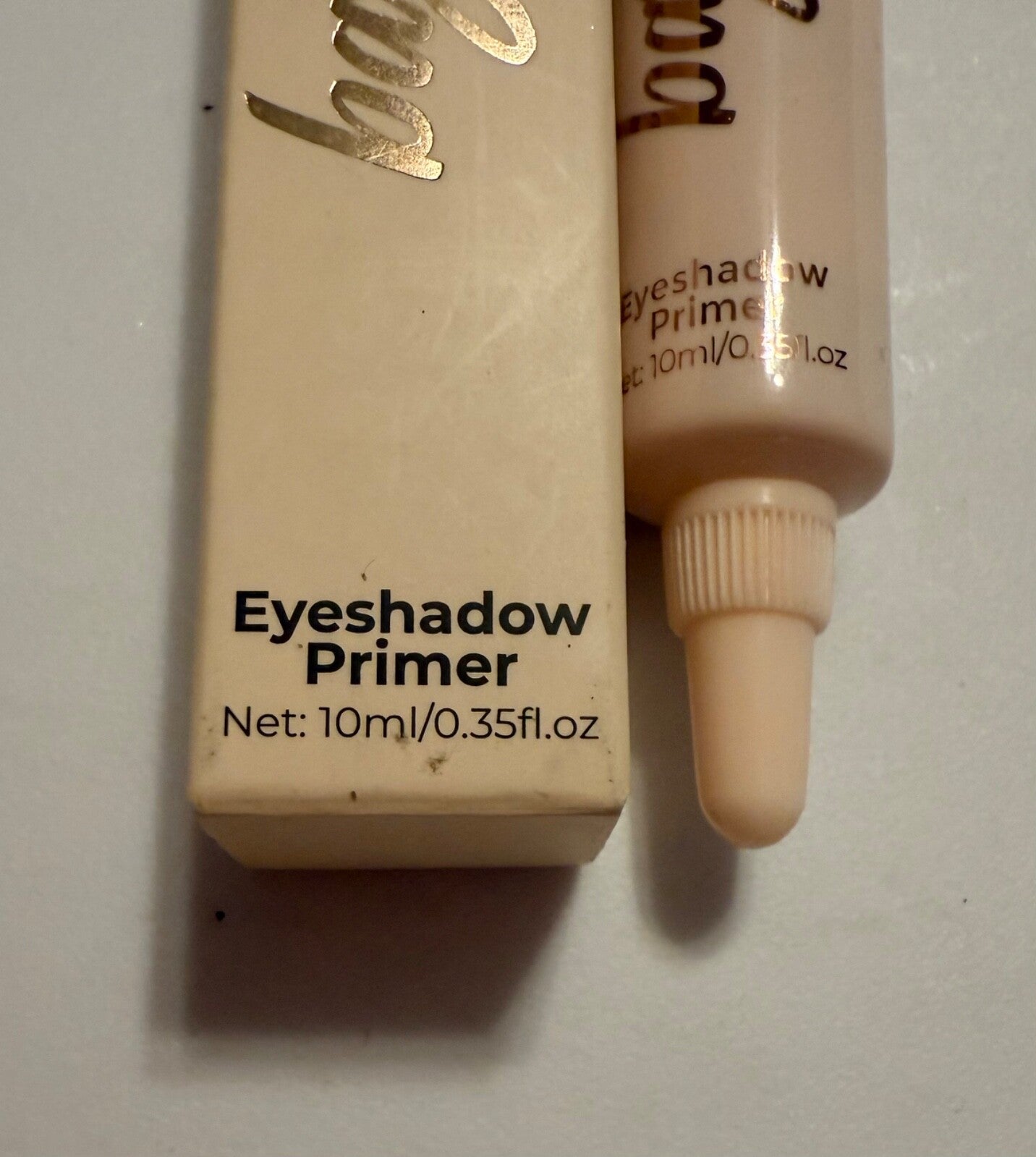 NIB Basic Beauty Eyeshadow Primer with Hemp Seed Oil - 10mL/0.35 fl oz