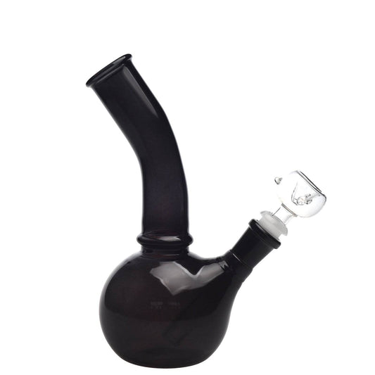 8inch Black Glass Bong Smoking Hookah Water Heavy Pipe Beaker USA+14mm Bowl - Maryjanes Bong Shop