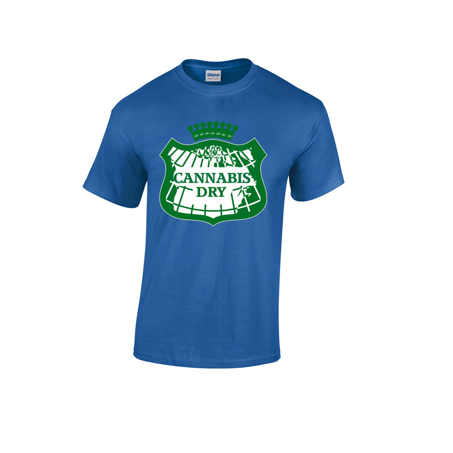 Cannabis Dry Adult  Funny T Shirt /  Free Shipping. / Screen Printed 4 Colors size M to 2XL