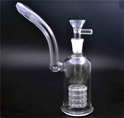 RORA Glass Bongs Smoking Hookahs Water Pipe Recycler Filter Portable Pipe Bowl - Maryjanes Bong Shop