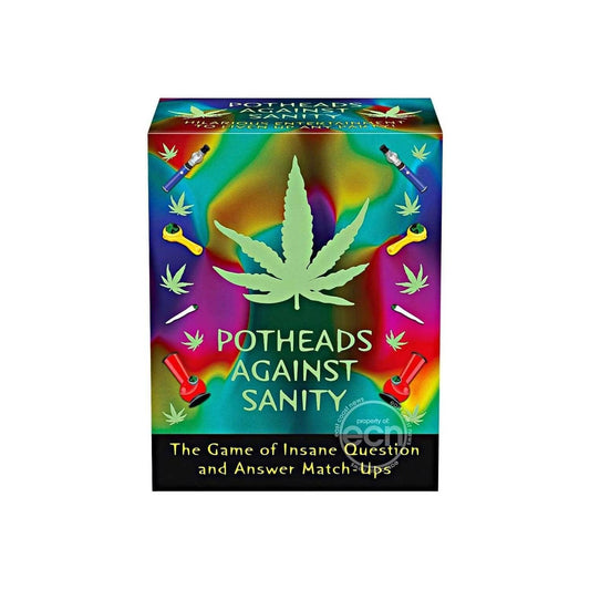 Kheper Games Potheads Against Sanity Adult Party Game cannabis theme.