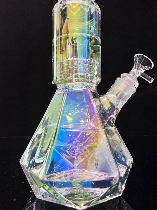 15 inch Heavy Glass Bong Beaker Smoking Water Pipe Thick Hookah W/14mm Bowl - Maryjanes Bong Shop